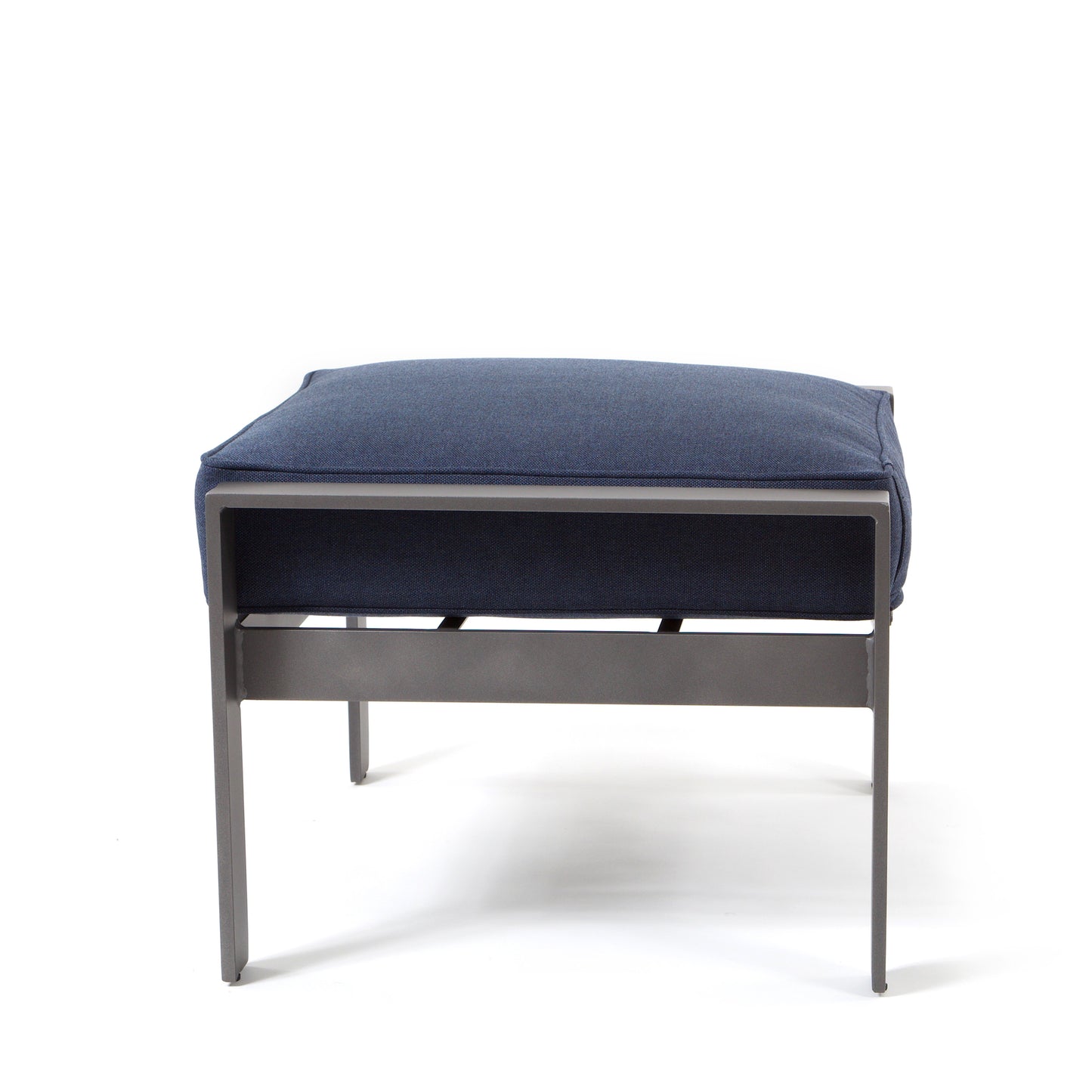 Luxe Ottoman Blend Indigo Cushion Side, image 3