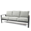 Luxe Sofa Panama Smoke Grey Cushions