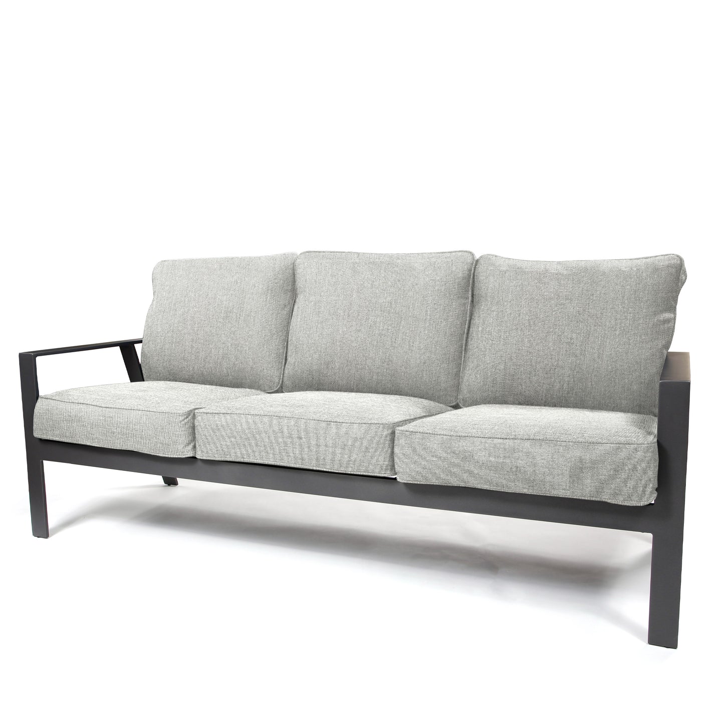 Luxe Sofa Panama Smoke Grey Cushions, image 7