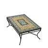 Malibu Rec Coffee Table Black Frame