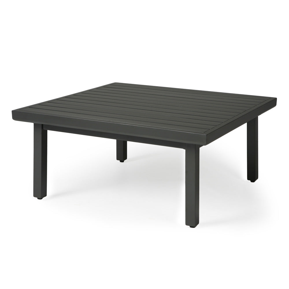 Mallin 42 Square Slat Top Coffee Table