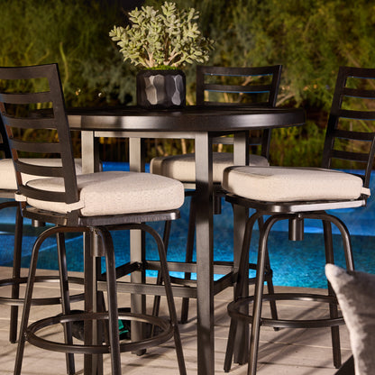 
                  Mallin Trinidad Collection 42" Rd Bar Height Table - Image 4
                