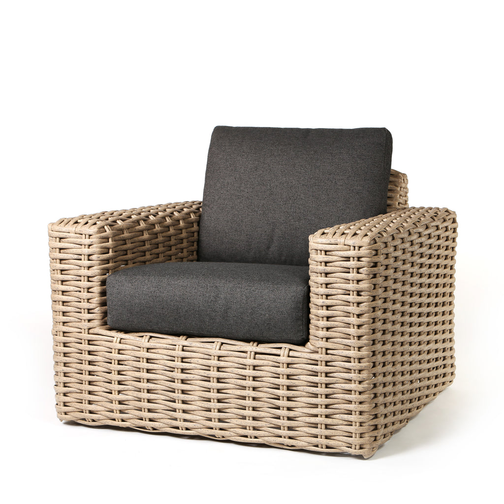 Mia Club Nurture Charcoal Cushions Barley Weave