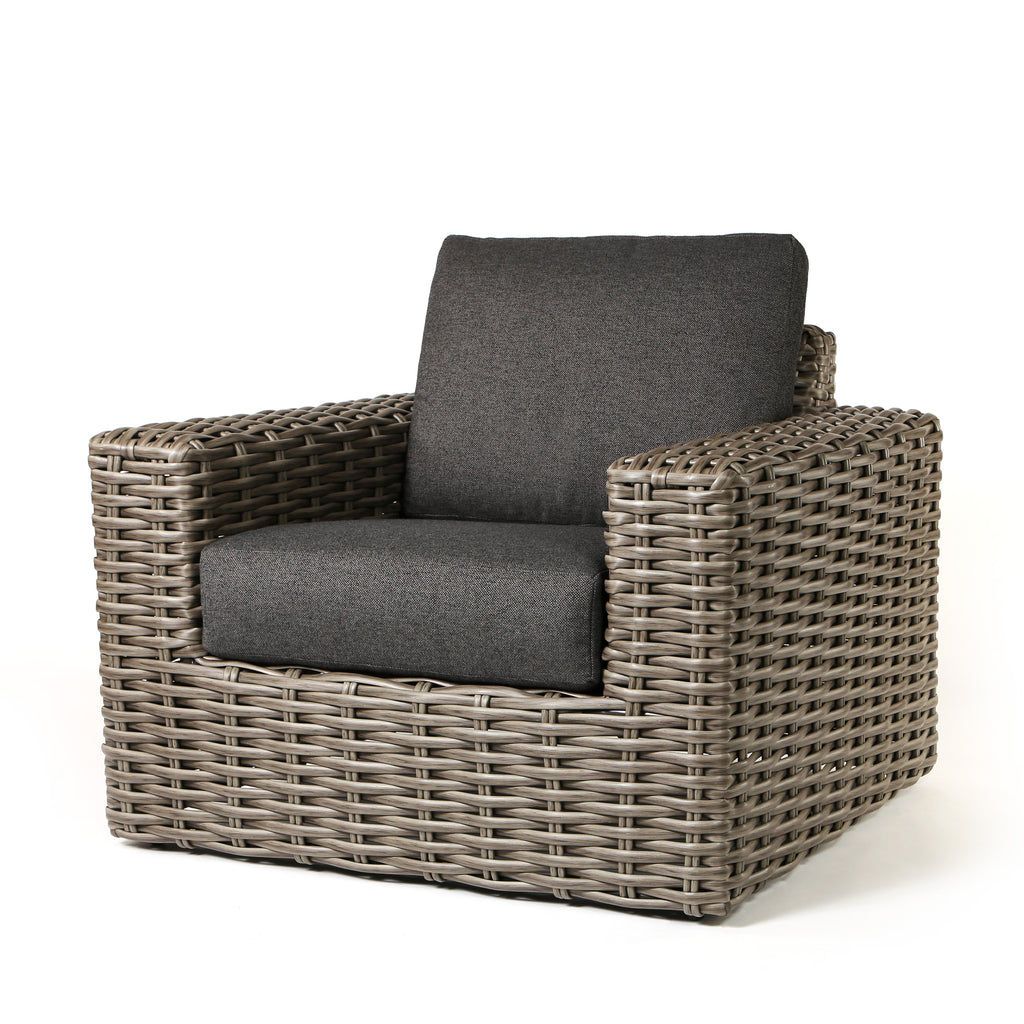 Mia Club Nurture Charcoal Cushions Fog Weave
