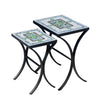 Miraval Nesting Table Set Black Frame