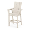 Modern Curveback Adirondack Bar Chair Sand