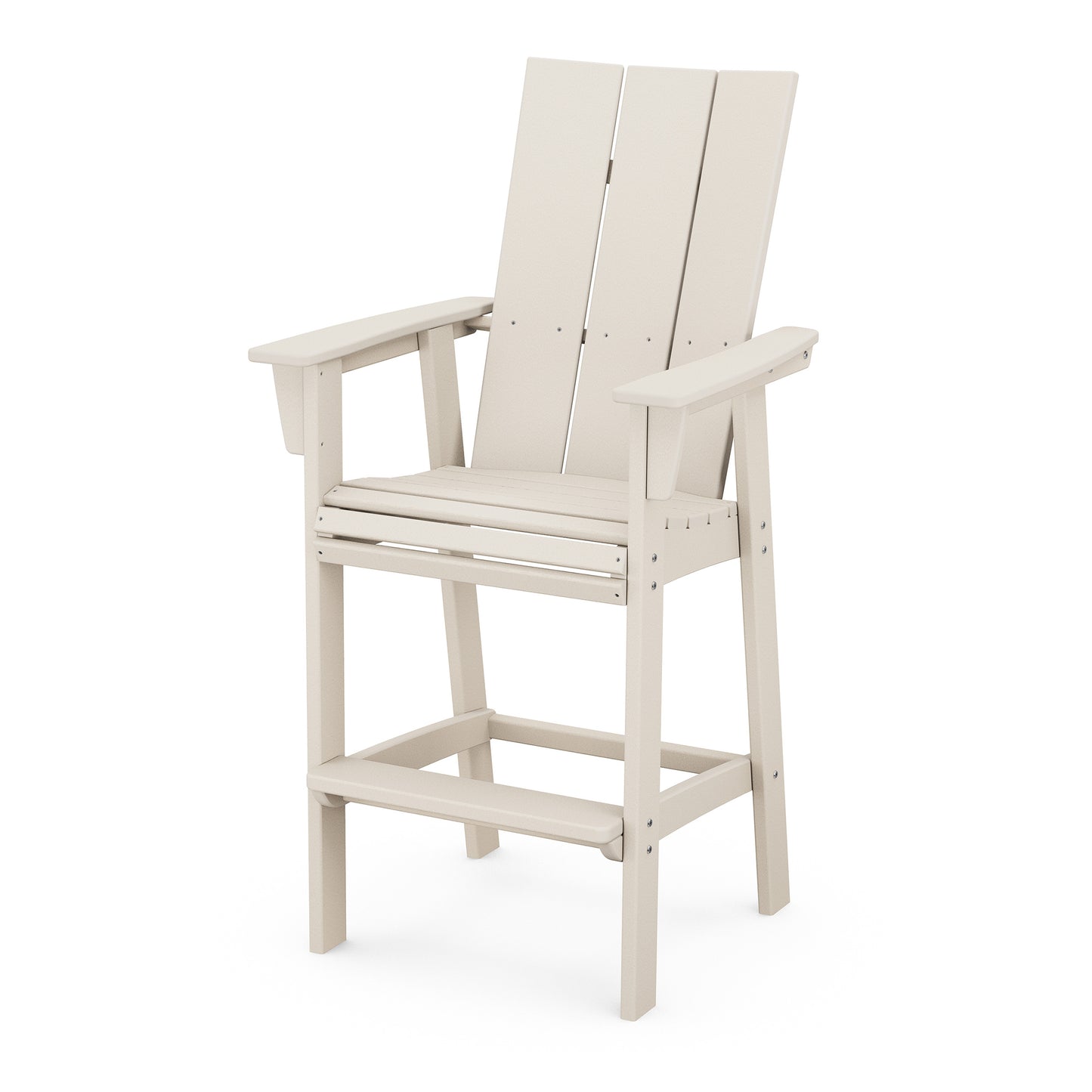 Modern Curveback Adirondack Bar Chair Sand, image 10