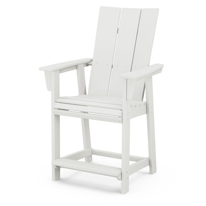 
                  Modern Curveback Adirondack Counter Chair Vintage White - Image 15
                