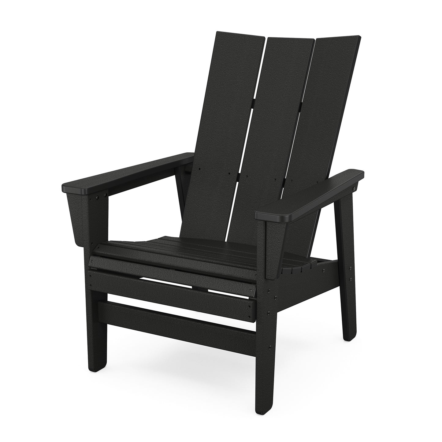 Modern Grand Upright Adirondack Chair by Polywood ADU820 Today's