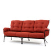 Monterra Three Seat Sofa Merlot Fabric