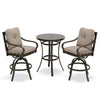 Napili 3 Piece Bar Set with Bayside Taupe Cushions