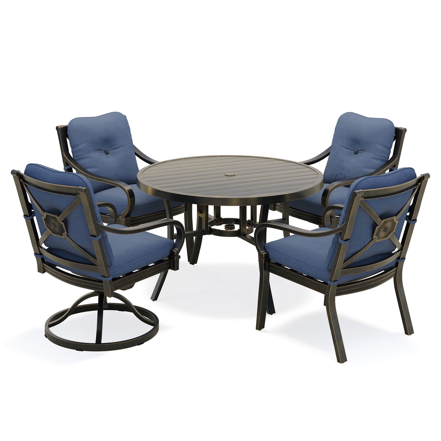 Napili 5 Piece Dining Set with Venus Cabana Cushions, image 2