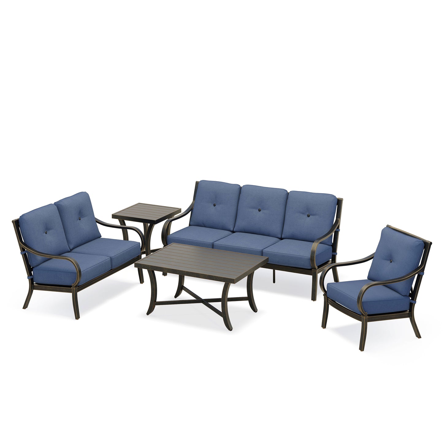 Napili 5 Piece Sofa Set with Venus Cabana Cushions, image 2