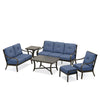 Napili 6 Piece Sofa Set with Venus Cabana Cushions