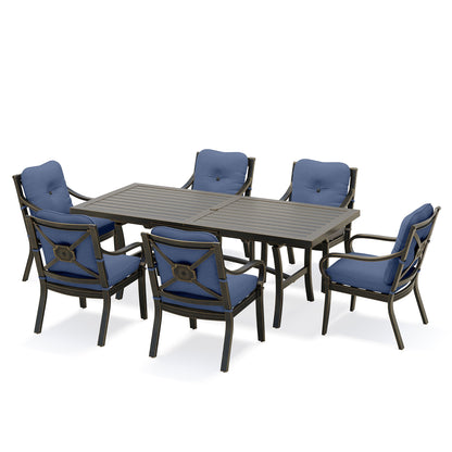 
                  Napili 7 Piece Dining Set 6 Dining Chairs with Venus Cabana Cushions - Image 2
                