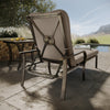 Napili Chaise Lounge with Bayside Taupe Cushions Back Environmental