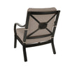 Napili Club Chair with Bayside Taupe Cushions Back