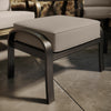 Napili Ottoman with Bayside Taupe Cushion Environmental