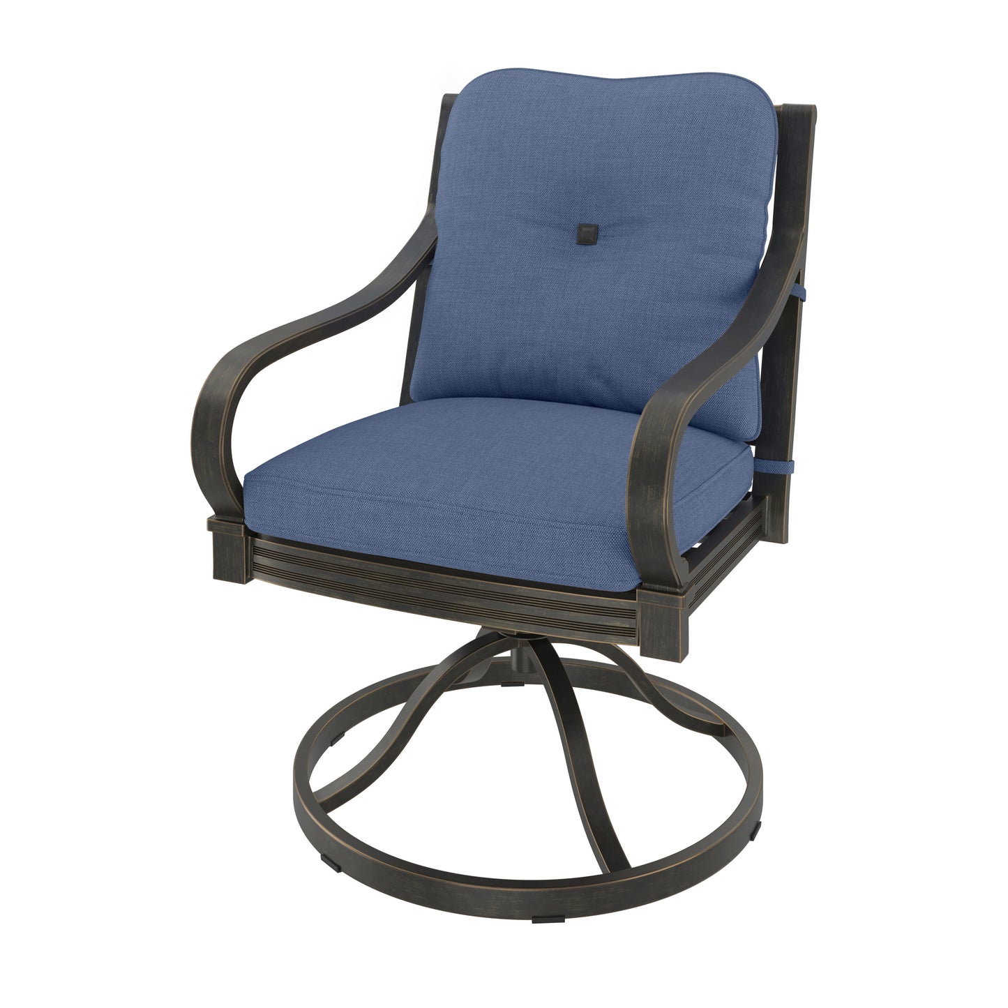 Napili Swivel Dining Chair with Venus Cabana Cushions, image 6