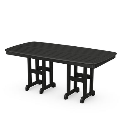 
                  Nautical 37x72 Dining Table Black - Image 4
                