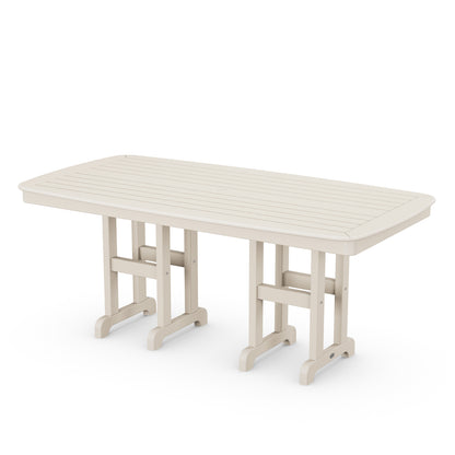 
                  Nautical 37x72 Dining Table Sand - Image 2
                