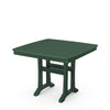 Nautical Trestle 37 Dining Table Green