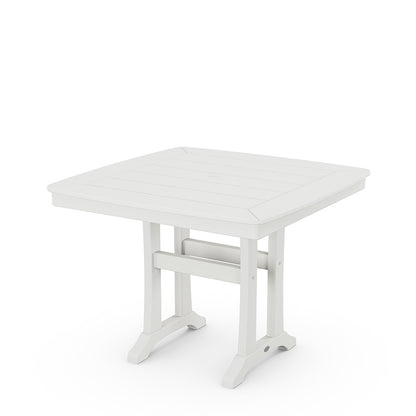 
                  Nautical Trestle 37 Dining Table Vintage White - Image 9
                