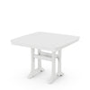 Nautical Trestle 37 Dining Table White