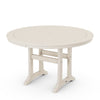 Nautical Trestle 48 Round Dining Table Sand