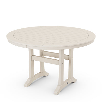 
                  Nautical Trestle 48 Round Dining Table Sand - Image 2
                