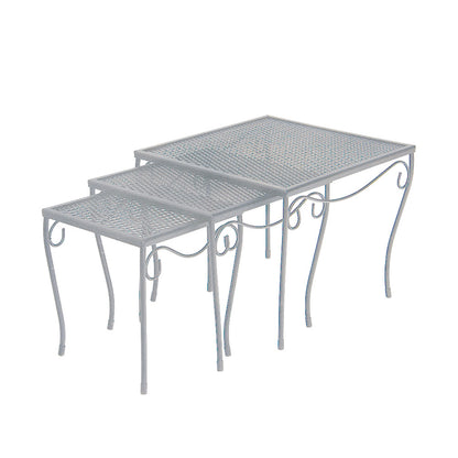 
                  Nesting End Table Set Mesh Top Graphite - Image 4
                