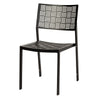 New Century Stackable Dining Side Chair Black