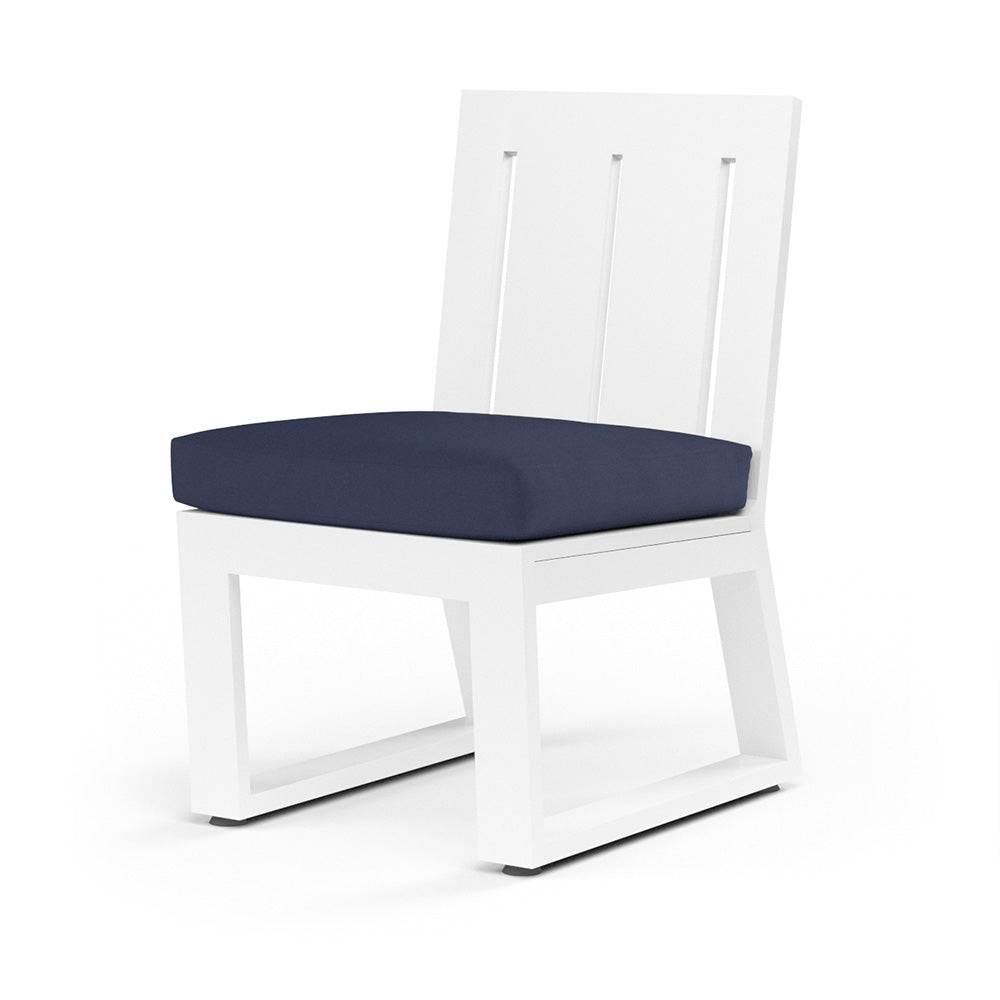 Newport Armless Dining Chair Canvas Navy ad92c663 5964 4cbf 8cf3 e1a8c37b7076, image 2