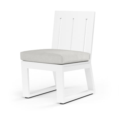 
                  Newport Armless Dining Chair Cast Silver - Image 1
                