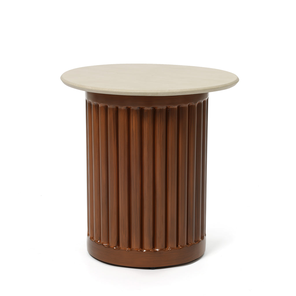 Nosara 18.5" Round Side Table