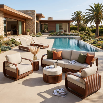 
                  Nosara Swivel Rocker Lounge Chair - Image 6
                
