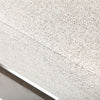 Novara Ottoman Crosshatch Vapor Cushion Detail Smoke Finish