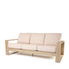 Novara Sofa Brushed Clay Cushions Flax Finish