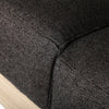 Novara Sofa Nurture Charcoal Cushions Detail Flax Finish