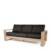 Novara Sofa Nurture Charcoal Cushions Flax Finish