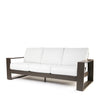 Novara Sofa Nurture Pebble Cushions Smoke Finish