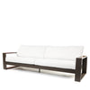 Novara XL Sofa Nurture Pebble Cushions Smoke Finish