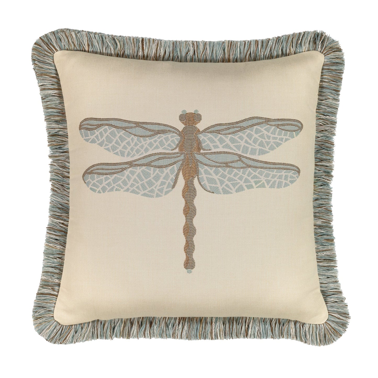 20" Square Elaine Smith Pillow  Dragonfly Spa, image 1