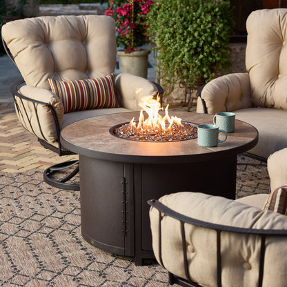 
                  42" Round Chat Height Capri Fire Pit - Image 14
                