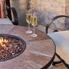 42" Round Chat Height Capri Fire Pit