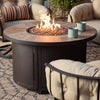 42" Round Chat Height Capri Fire Pit