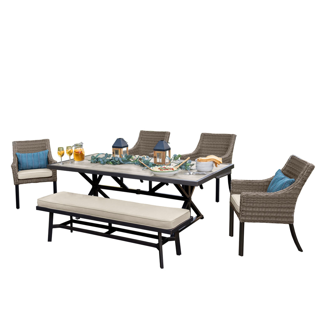 Oak Grove 6 Piece Dining Set