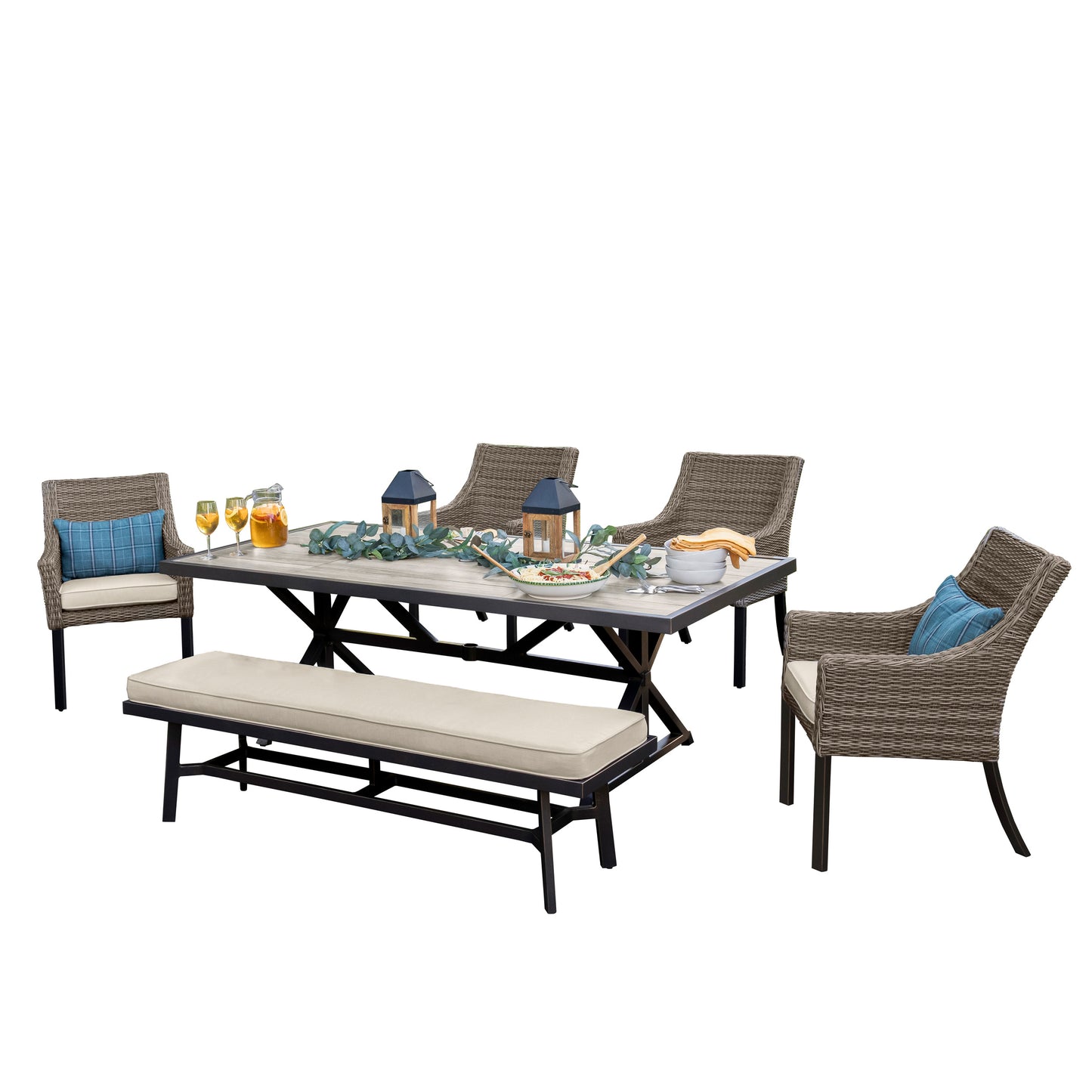 Oak Grove 6 Piece Dining Set, image 1