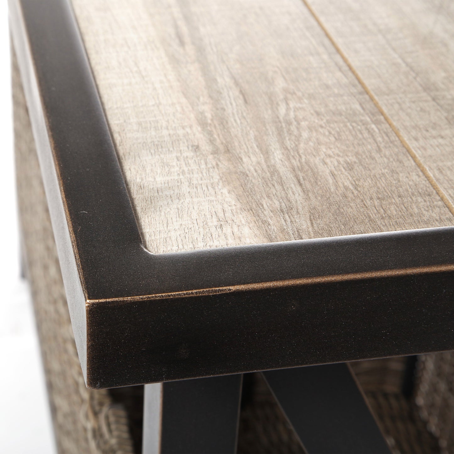 Oak Grove Sofa Table Frame Finish Detail, image 5