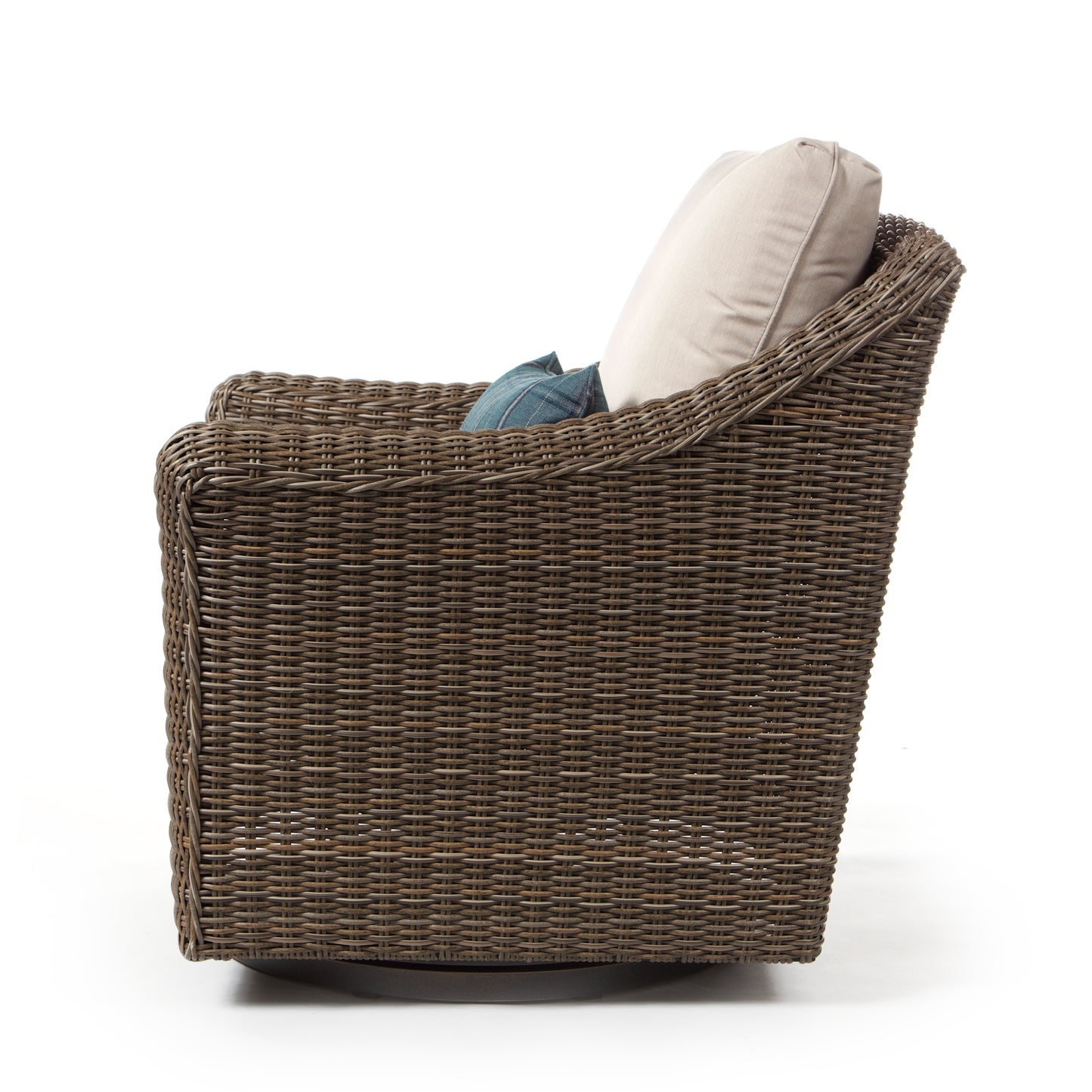 Oak Grove Swivel Glider Club Chair Side, image 3